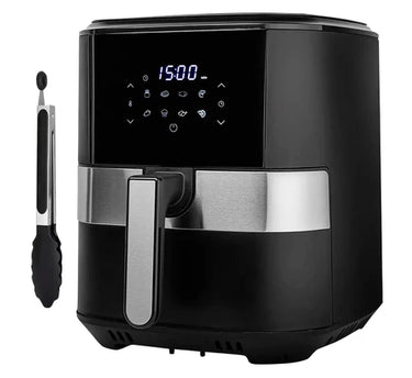 Freidora Sin Aceite GADNIC Digital 1000W Gran Capacidad de 6.5 LITROS Control táctil + Pinza DE REGALO